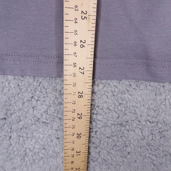 Threyda Shirt Mens Large Gray Pullover Lightweight Geometric Logo Mandala 2723 - Picture 6 of 8